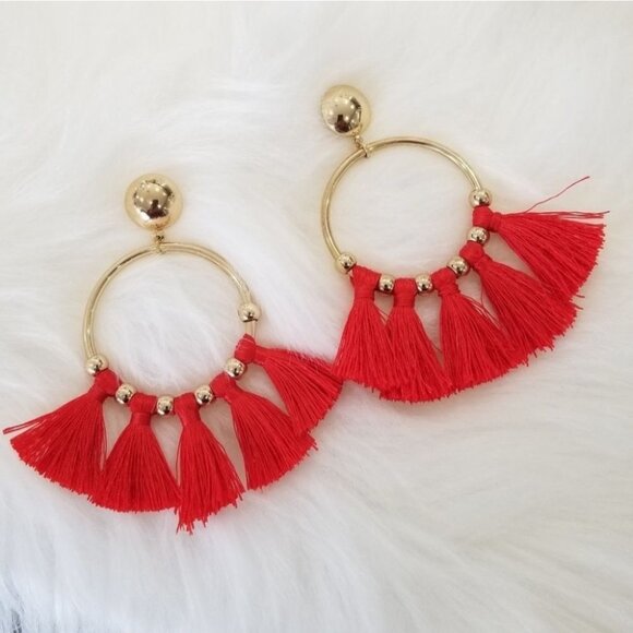 Tassel Earrings - Picture 1 of 2